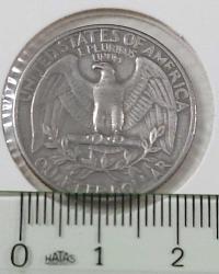 1965 AMERİKA QUARTER (ÇEYREK) DOLLAR GEORGE WASHİNGTON(ABD'NİN 1.BAŞKANI) FİGÜRLÜ ORİJİNAL MADENİ PARASI 2WW1AA1 NADİRDİR