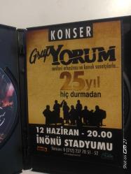 Grup Yorum İnönü Konser VCD. Kullanılmamış çift CD, afiş hediyeli