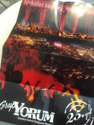 Grup Yorum İnönü Konser VCD. Kullanılmamış çift CD, afiş hediyeli