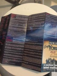 Grup Yorum İnönü Konser VCD. Kullanılmamış çift CD, afiş hediyeli