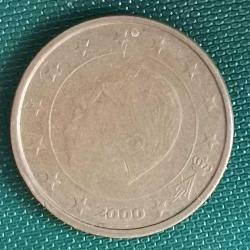 BELÇİKA  2000   2  EURO CENT
