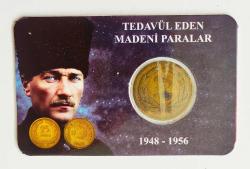 1955 Yılı Pirinç 25 Lira..