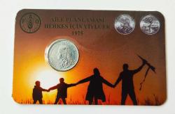 1975 Fao Aile Planlaması Hatıra 5 Kuruş..