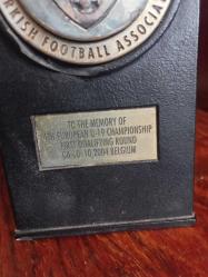 Çok nadir Türkiye Futbol Federasyonu (TFF) amblemini taşıyan, 2004 yılında Belçika'da düzenlenen 