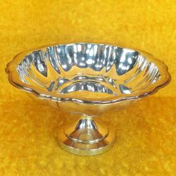 VINTAGE ONEIDA U.S.A. GÜMÜŞ KAPLAMA METAL AYAKLI ŞEKERLİK