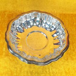 VINTAGE ONEIDA U.S.A. GÜMÜŞ KAPLAMA METAL AYAKLI ŞEKERLİK