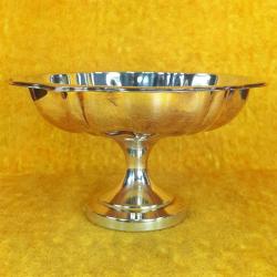 VINTAGE ONEIDA U.S.A. GÜMÜŞ KAPLAMA METAL AYAKLI ŞEKERLİK