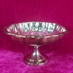 VINTAGE ONEIDA U.S.A. GÜMÜŞ KAPLAMA METAL AYAKLI ŞEKERLİK