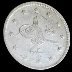 LOT.16 » V. Mehmet Reşat 1327/2 Kuruş gümüş