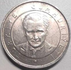 Türkiye 2002 250 Bin Lira - Atatürk Portreli - Koleksiyonluk Madeni Para