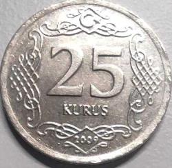 Türkiye 2009 25 Kuruş - 