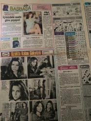 TAN GAZETESİ DOĞUM GÜNÜ HEDİYESİ (TURKISH NEWSPAPPER) - 18 ŞUBAT 1984 - SADECE 4 SAYFADIR -Sarıyerli Birsen-Tayfun Hopalı-Filiz Ersuer-Adem-Havva-Mutih Turhan-Kemal Sunal-Yul Brynner-Ganimet Aktaş-Saadet Kuyucu-Ayşen Çolak-Nuran Coşkun-Neşet Öncü-Nigar Uluerer-Allegra Curtis-Tony Curtis-Ermeni’nin köpeği komşusunu yedi-Tam döviz kazandıracaktım polisler yakaladı-İlaç mı Neskafe mi-Şişli’de video dükkanı açtı-Adem Havva’yı hamile bıraktı-Avustralya’da öldürülen Türk gangsterin hayatı filme alınıyor-İçinizdeki saate göre yaşayın-Uzakta Kalan Gökyüzü-Kemal Sunal’dan kahkaha tufanı-TAN evlerimizi renklendirdi-Akdeniz ülkelerinin erkekleri sevişmede dünya şampiyonu-Tony Curtis’in kızı da soyundu-Zeynep Sultan