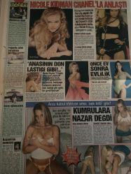 TAN GAZETESİ DOĞUM GÜNÜ HEDİYESİ (TURKISH NEWSPAPPER) - 18 - 22 EKİM 2004 - SADECE 4 SAYFADIR -Nicole Kidman-Seda Sayan-Emre Altuğ-Zeynep Tokuş-Arzu-Kemal Sunal-Rahmi Yamak-Ali Rıza Demircan-Murad Okan-Murat O-Ayşe Abla-Meral Zeren-Sezen-Nilgun Saraylı-Ahmet Sabahi-Bir simitle kandırıldım-Mafya yaşamı özendiriliyor-Fıstık İslama göre cinsel hayat-Sonbaharda depresyona dikkat-Nicole Kidman Chanel’la anlaştı-Anasının don lastiği gibi-Önce ev sonra evlilik-Kumrulara nazar değdi-Kulak izi ele verdi-Yağmur altında Hawaii partisi-Hamamda sultan masajı-Bayramı bekliyor