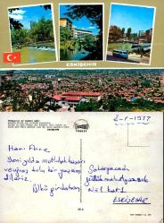 Eskişehir Genel 4 Görünüm  Kartpostal Şehir Kartpostalı  Photo Turkey 26-2 Yüzeyde belirsiz Kırıklar mevcut