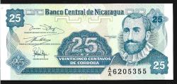 ** NİKARAGUA ( 25 * CENTAVOS ) 1991 * AA - ÇİL