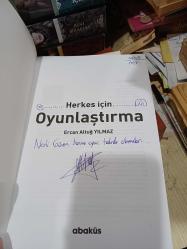 Oyunlaştırma İşinize ve Hayatınıza Oyun Katın İmzalı /İthaflı