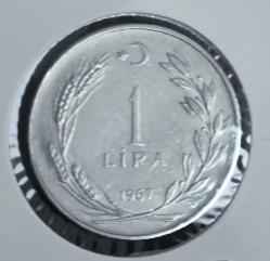 1 LİRA 1967