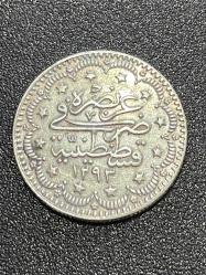 1293/33 Gümüş 5 Kuruş ÇA-
