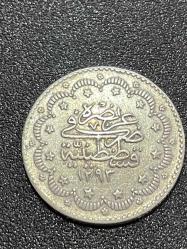1293/17 Gümüş 5 Kuruş Ççt+