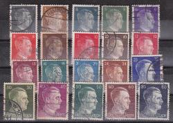 A.272 1941 HİTLER TAM SERİ  DAMGALI ALMANYA REİCH