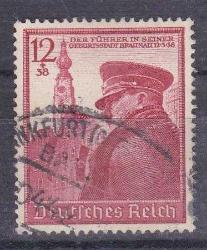 A.276 1939 HİTLER'İN DOĞUMUNUN 50.YILI DAMGALI ALMANYA REİCH