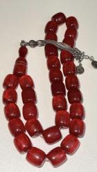 OSMANLI SIKMA KEHRİBAR TESPIH