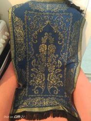 1 adet seccade ve 1 adet hat yazılı el işçilikli asılabilir ahşap levha