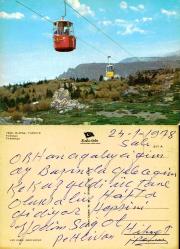 Bursa Telesiyej  Kartpostal Şehir Kartpostalı  Keskin Color 547 A