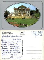 Emirgan Korusu Sarı Köşk Kartpostal Şehir Kartpostalı  Keskin Color 34/690-O Çok az Çıkar
