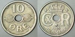 DANİMARKA 10 ÖRE 1925.