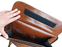 Deri çekçekli kabin çantası