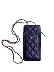 chanel orijinal telefon kılıfı kartlık