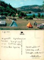 Bolu Abant Çadırlar Kartpostal Şehir Kartpostalı  Keskin Color793 sol alt hasarlı