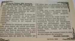 26 Eylül 2006-Orijinal Takvim Yaprağı-Doğum Günü-Söz,Nişan,Nikâh,Düğün ve Önemli Günler Hediyesi-Bizim Anadolu Takvimleri-Ayet(Mü'min Suresi,14)-Libya,Ürdün'le siyasi ilişkileri kesti(1970)-Fatih,Mü'mine-Orucun Başını Dik Tutmak-II