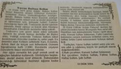 10 Ekim 2006-Orijinal Takvim Yaprağı-Doğum Günü-Söz,Nişan,Nikâh,Düğün ve Önemli Günler Hediyesi-Bizim Anadolu Takvimleri-Ayet(Hadis-i Şerif)-Kerbela Vakası (680)-Harun,Nebahat-Yavuz Sultan Selim