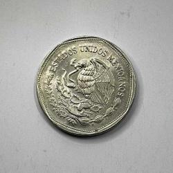 1980 Meksika 5 Peso Koleksiyonluk Eski Yabancı Madeni Para