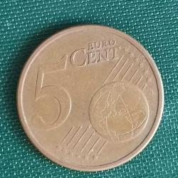 ALMANYA  2009 D    5 EURO CENT