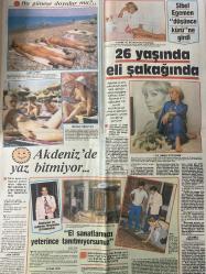 GÜNEŞ 2 GAZETESİ DOĞUM GÜNÜ HEDİYESİ (TURKISH NEWSPAPPER) - 14 EKİM 1984 -Cevat Fehmi Başkut-Salih Kırmızı-Filiz Ersürer-Kenan Pars-Belkıs Dilligil-Baki Tamer-Sibel Egemen-Michele D’Isidoro-Kemal Yıldız-Nükhet Duru-Gönül Yazar-Hasan Sapan-Unal Yaltırık-İdris Pehlivan-Neşet Koral-Melih Kibar-Uğur Saytaş-Enis Pekşul-Füsun Pekşul-Esma Akbulut-Engin Köksal-İnci Güven-Rafet Çameli-Kadir Köksal-Hasan Akbulut-Ertuğrul Pekşul-Ercüment Akar-Dr Nihat Tanfer-Suna Keskin-Renan Tüzin-Reha Uzell-Betül Sakarya-Valde Sultan’ın Gerdanlığı-Bugün başladık-Bu güneşe doyulur mu-Akdeniz’de yaz bitmiyor-26 yaşında eli sokağında-El sanatlarınızı yeterince tanıtmıyorsunuz-Günah Çemberi-İşin Kolayı-Afiyet Olsun-Hamarat Abla-Yağmurla Gelen Adam-Mizah-Güneş Radyo-Sultan Sofrası-Her içkinin bardağı farklıdır-Yüksek burcunuz-Burcunuz Terazi