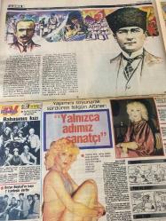 GÜNEŞ 2 GAZETESİ DOĞUM GÜNÜ HEDİYESİ (TURKISH NEWSPAPPER) - 9 ARALIK 1983 -Fatma Torun-Jin Dr Ali Rıza Develioğlu-Doç Dr Halit Azizler-Gazi Mustafa Kemal Atatürk-Nilgün Altıner-Filiz Ersürer-Muhteşem Demirağ-Jale Başkıcı-Selim Akman-Yavuz Aslan-Renan Fosforoğlu-Serdar Servidal-Samim Değer-Selçuk Turanlı-Ahmet Soner-Frijidite-Sağlıklı bir seks yaşamı için-Psikolog gözüyle-Jinekolog gözüyle-Endokrinolog gözüyle-Yalnızca adımız sanatçı-Devlet Kuşu-Kumsalda Randevu
