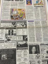 HÜRRİYET KELEBEK GAZETESİ MAGAZİN EKİ DOĞUM GÜNÜ HEDİYESİ (TURKISH NEWSPAPPER) - 4 ARALIK 1995 - SADECE 4 SAYFADIR -Fatma Girik-Ayşe Arman-Ali Şen-Gülşen Erener-İlhan Şeşen-Sertab Erener-Hayri Caner-Cemal Dündar-Dr. Gündüz Tezmen-Clint Eastwood-Meryl Streep-Kevin Costner-Gene Hackman-Bozkırdaki vaha-Başkentin spor cenneti-Halk beni seviyor-FATOyla dobra dobra-Bana yalan söyle-Gençlik bunalım-O ne katalog öyle-Ali Şenin rekoru-Gülşen Abide canavar-Genel af tartışması-Bale tutkunlarına