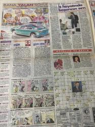 HÜRRİYET KELEBEK GAZETESİ MAGAZİN EKİ DOĞUM GÜNÜ HEDİYESİ (TURKISH NEWSPAPPER) - 5 ARALIK 1995 - SADECE 4 SAYFADIR -Bülent Ersoy-Mahsun Kırmızıgül-Yonca Evcimik-Hayri Caner-Cemal Dündar-Dr Gündüz Tezmen-Cetin Altan-Kevin Costner-Gene Hackman-Clint Eastwood-Meryl Streep-Kişiye özel tedavi-Şifa doğadan gelir-Şimdi herkes bizi konuşacak-Bana yalan söyle-İş hayatında başarının sırrı-Güzellik ve bakım-Ne var ne yok-Spor furyası-Bülent Ersoy Show-Bir Demet Tiyatro-Bir kadın vardır