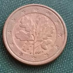 ALMANYA  2004 J   1 EURO CENT