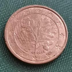 ALMANYA  2009 G   1 EURO CENT