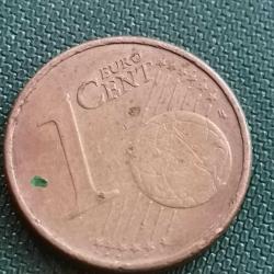 ALMANYA  2002 F   1 EURO CENT