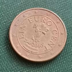 AVUSTURYA  2010    1  EURO CENT