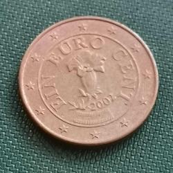 AVUSTURYA  2002    1  EURO CENT