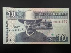 Namibya 10 Dolar 2001. Çil