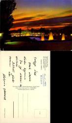 Ankara Gençlik Parkı Gece Görünüm Kartpostal Şehir Kartpostalı Panorama Turizm C-332