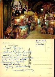 Kapalı Çarşı Grand Bazaar Kartpostal Şehir Kartpostalı Panorama Turizm C-332