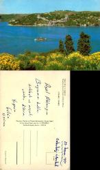 Rumeli Hisarı ve Boğaziçi Kartpostal Şehir Kartpostalı Panorama Turizm C-463